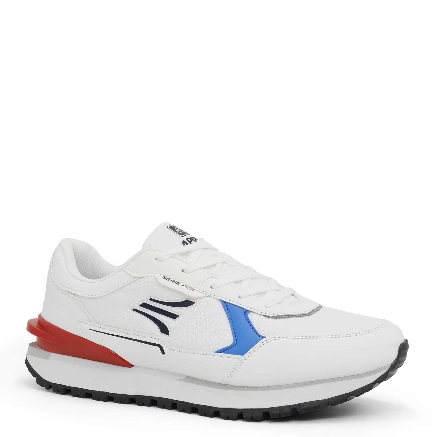 ZAPATILLAS HOMBRE APOLO RUNNING AH22-95 WHITE NAVY - 1