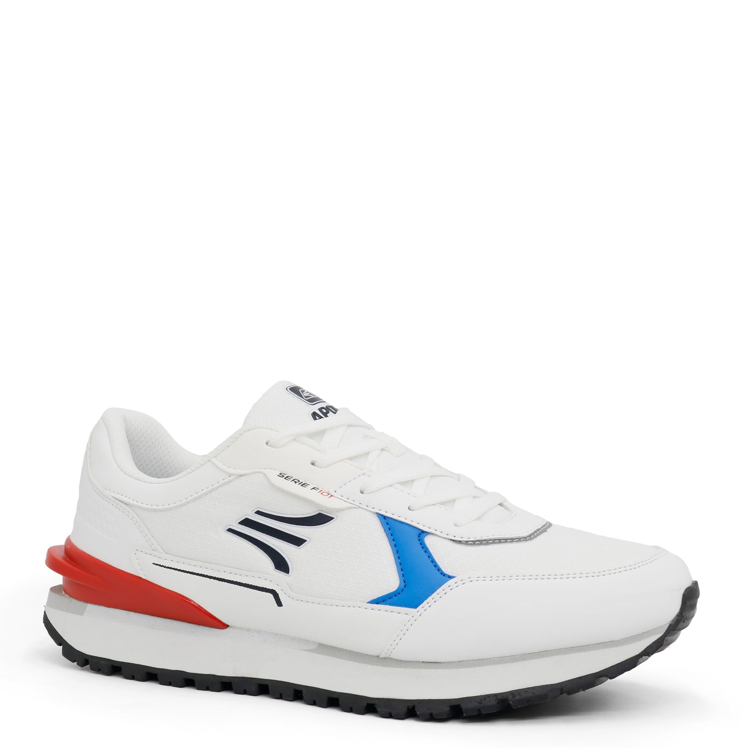 ZAPATILLAS HOMBRE APOLO RUNNING AH22-95 WHITE NAVY - 1