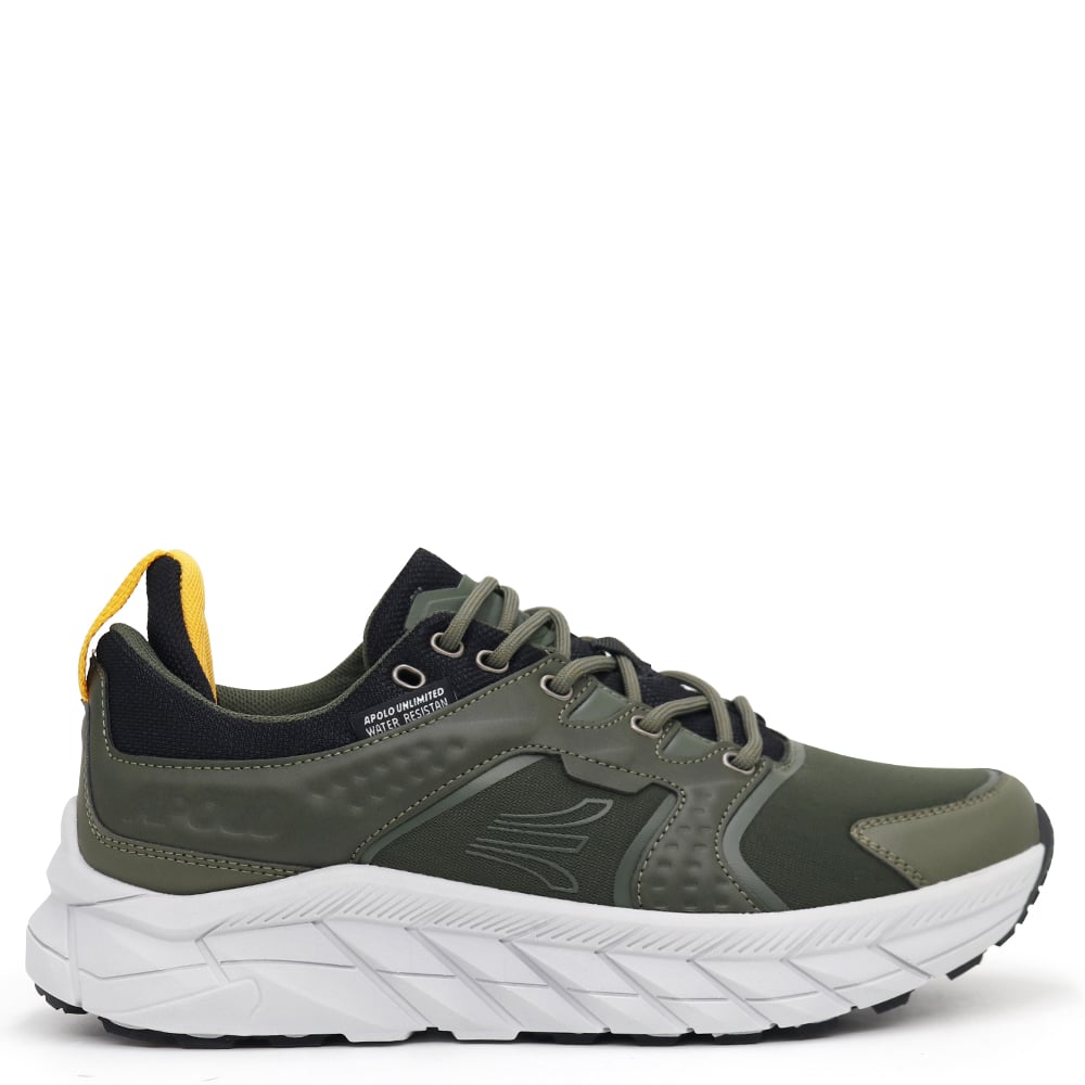 ZAPATILLAS RUNNING  HOMBRE APOLO AH23-21 OLIVO - 2