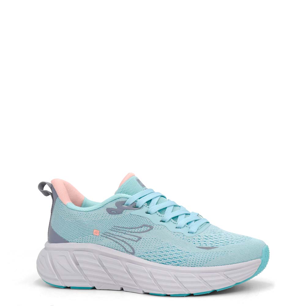 ZAPATILLAS RUNNING MUJER APOLO AD23-06 AQUA GREY - 1