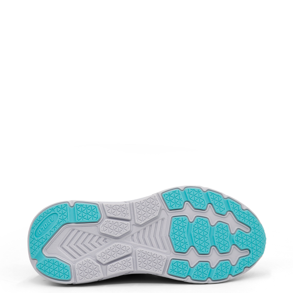 ZAPATILLAS RUNNING MUJER APOLO AD23-06 AQUA GREY - 4