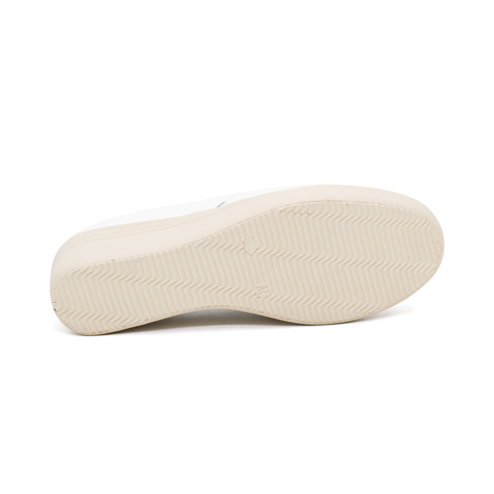MOCASINES MUJER PAR&SS CUERO BLANCO KA24 - 4