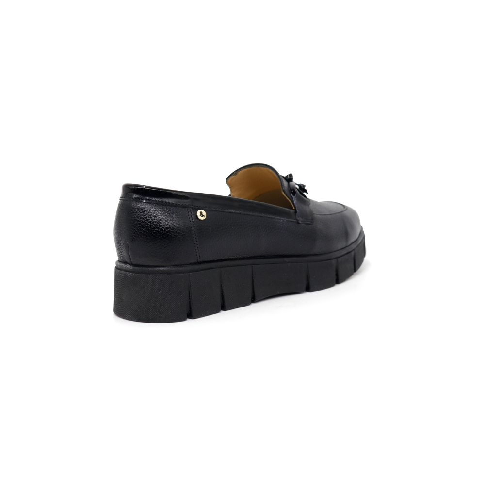 MOCASINES MUJER PAR&SS CUERO NEGRO KA24-OXPUA - 3