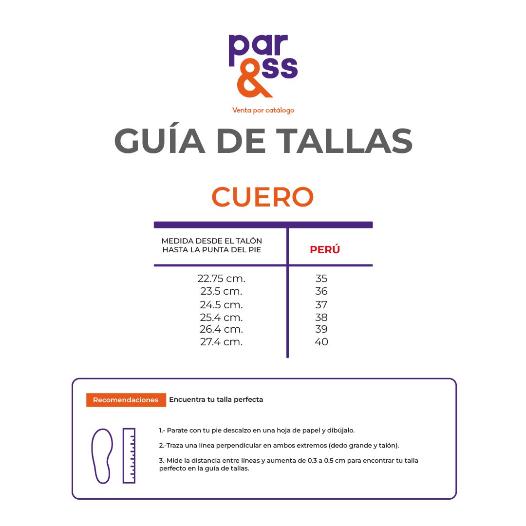 MOCASINES MUJER PAR&SS CUERO CELESTE KA23-25A - 5
