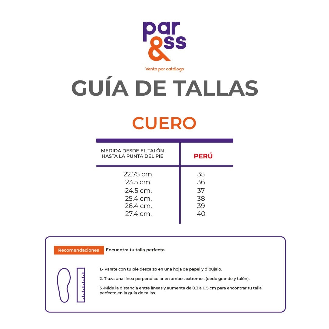 MOCASINES MUJER PAR&SS CUERO CELESTE KA23-25A - 5