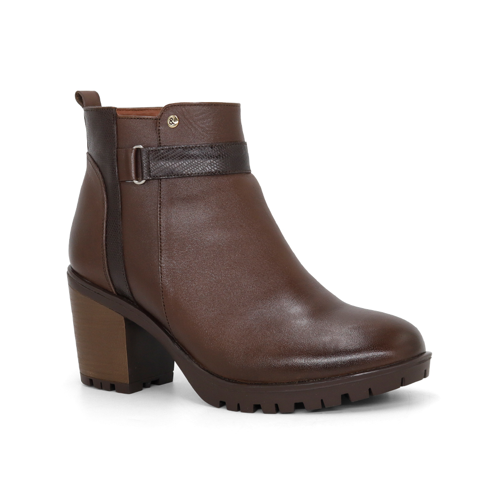 Ripley - BOTINES MUJER PAR&SS CUERO CAOBA PARYSS JA24-BT177.