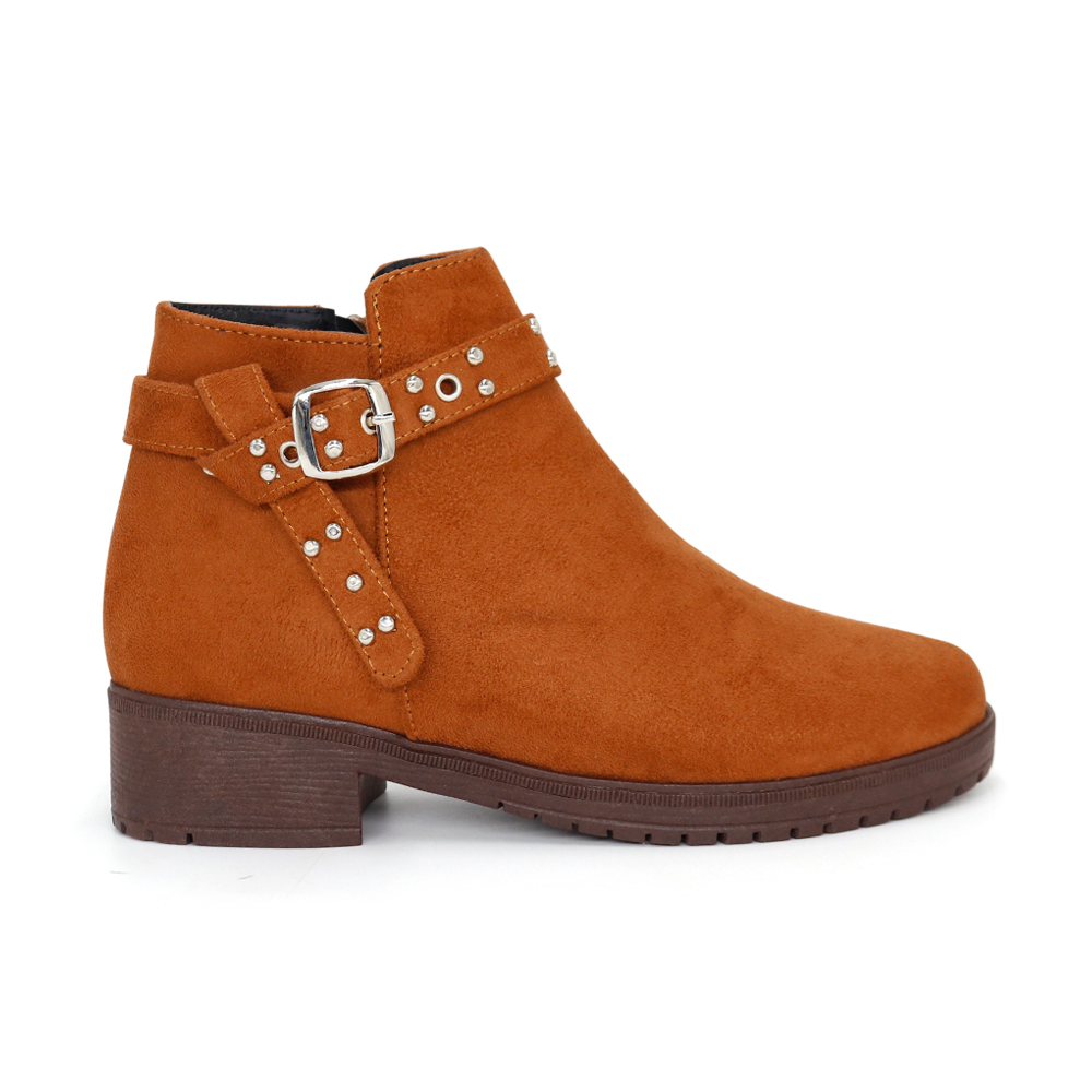 BOTINES MUJER PAR&SS MICROFIBRA COBRE ARIANA AV24I2-675 - 2
