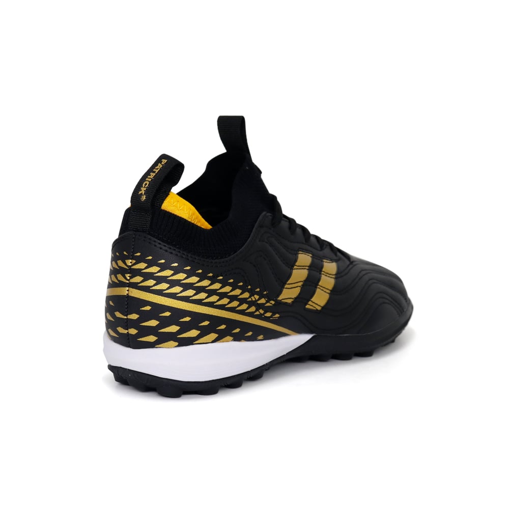ZAPATILLAS HOMBRE PATRICK FÚTBOL NEGRO DEPORTIVAS MICROFIBRA DYBALA/H24I2 - 3