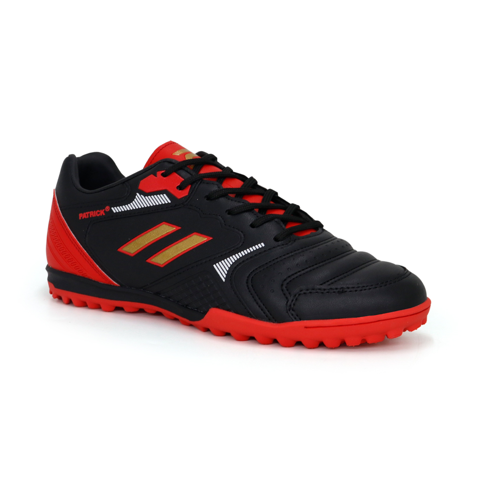 ZAPATILLAS HOMBRE PATRICK FÚTBOL NEGRO DEPORTIVAS MICROFIBRA NEFTAH24I2 - 1