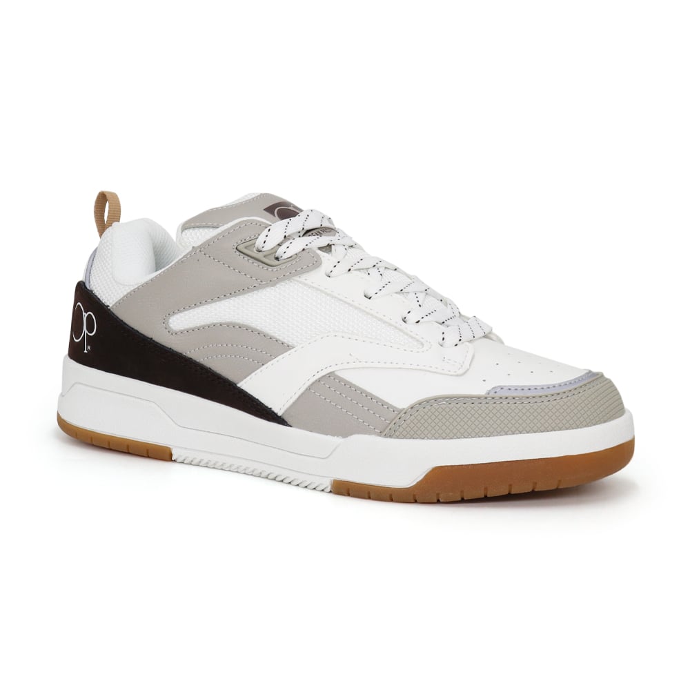 ZAPATILLAS URBANAS HOMBRE OCEAN PACIFIC BLANCO MICROFIBRA LAMAR-H24I2. - 1