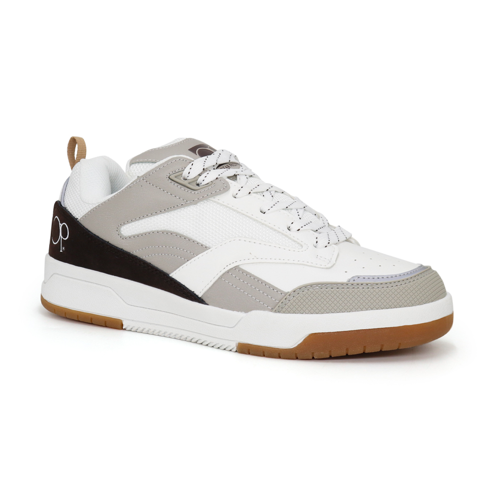 ZAPATILLAS URBANAS HOMBRE OCEAN PACIFIC BLANCO MICROFIBRA LAMAR-H24I2. - 1
