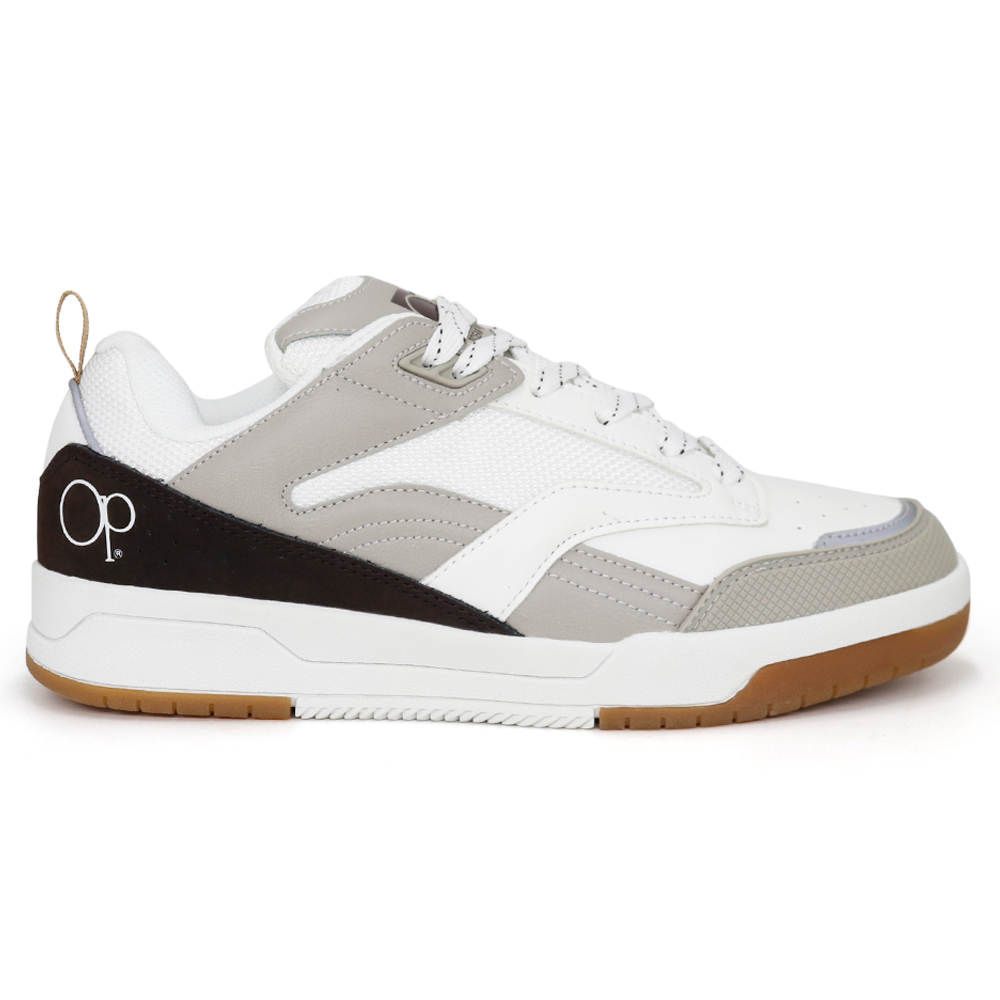 ZAPATILLAS URBANAS HOMBRE OCEAN PACIFIC BLANCO MICROFIBRA LAMAR-H24I2. - 2