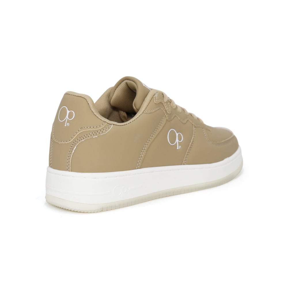 ZAPATILLAS URBANAS HOMBRE OCEAN PACIFIC BEIGE MICROFIBRA BAQUILIO-H24. - 3