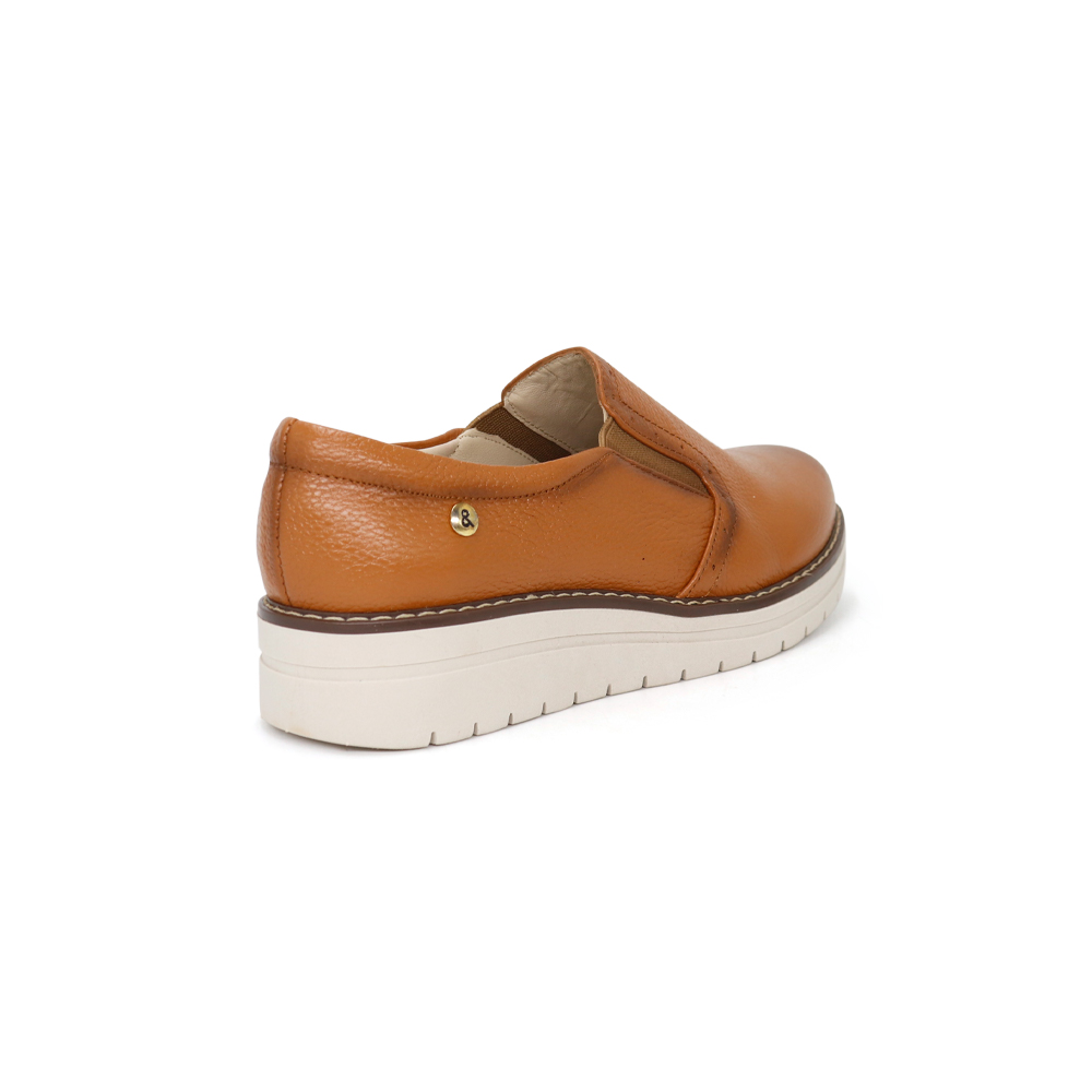 MOCASINES MUJER PAR&SS CUERO COBRE PA23-502X3 - 3
