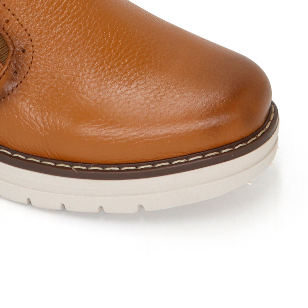 MOCASINES MUJER PAR&SS CUERO COBRE PA23-502X3 - 5