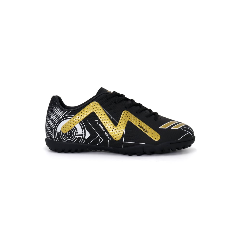 ZAPATILLAS NIÑO PATRICK FÚTBOL NEGRO DEPORTIVAS MICROFIBRA RAPTOR/N24I2 - 2