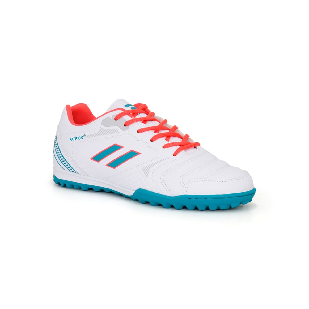 ZAPATILLAS NIÑO PATRICK FÚTBOL BLANCO DEPORTIVAS MICROFIBRA NEFTA/J24I2 - 1
