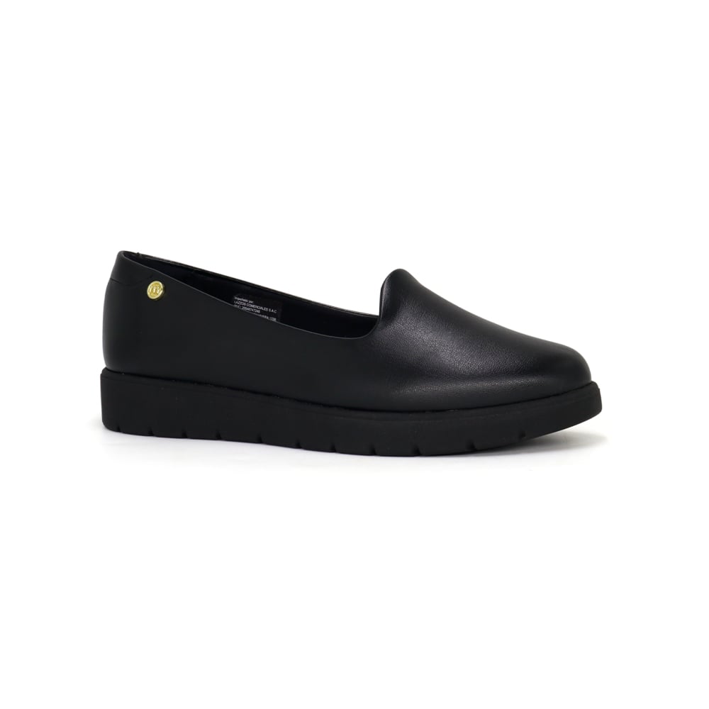 MOCASINES MUJER MOLECA NEGRO 245803-100 BR - 1