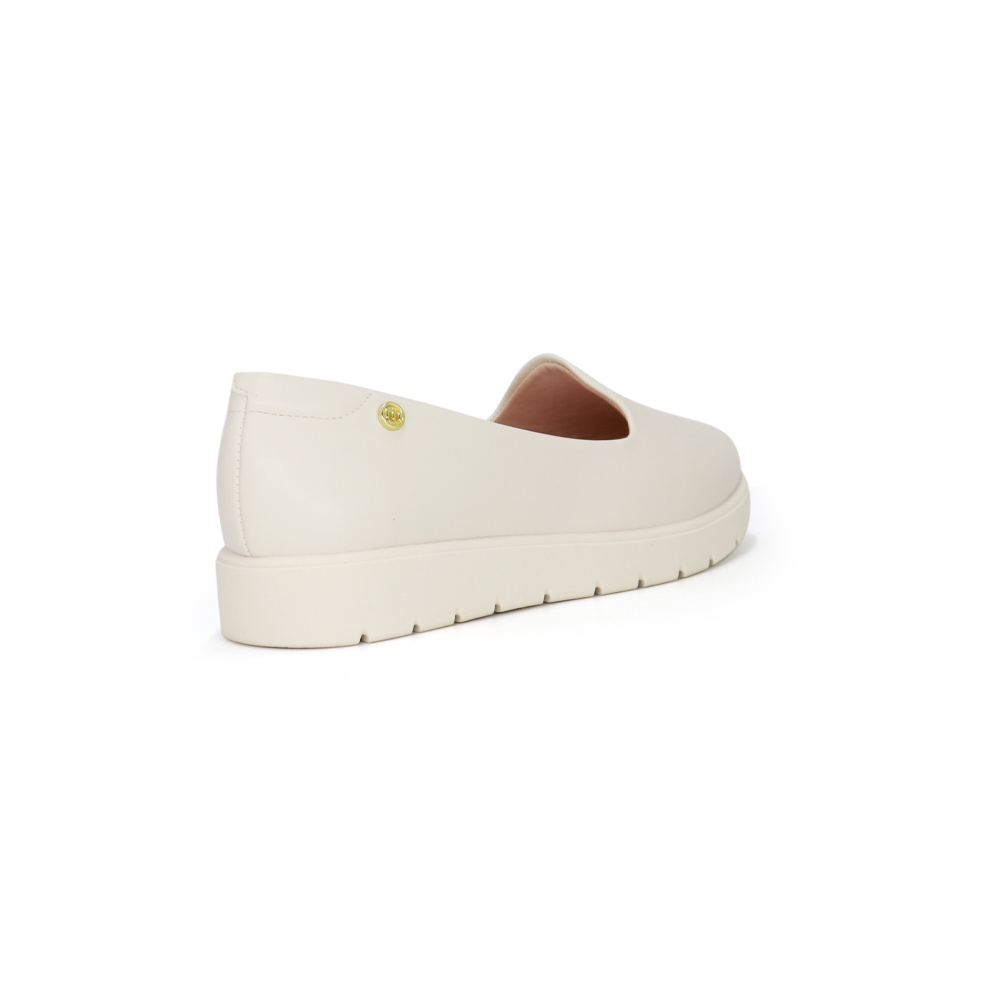 MOCASINES MUJER MOLECA BLANCO 245803-100 BR - 3