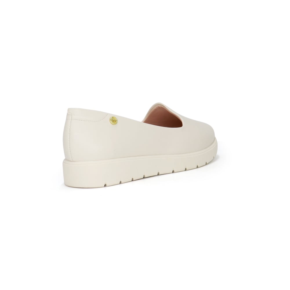 MOCASINES MUJER MOLECA BLANCO 245803-100 BR - 3
