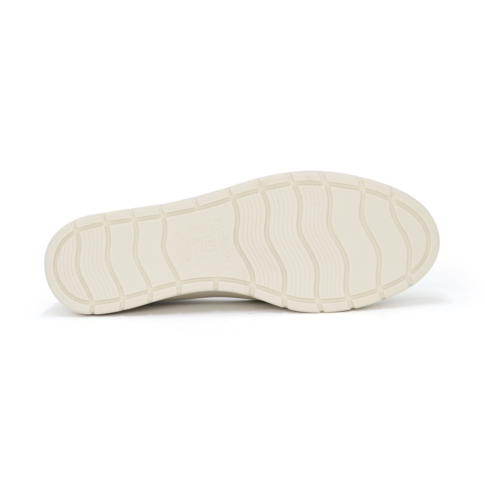 MOCASINES MUJER MOLECA BLANCO 245803-100 BR - 4