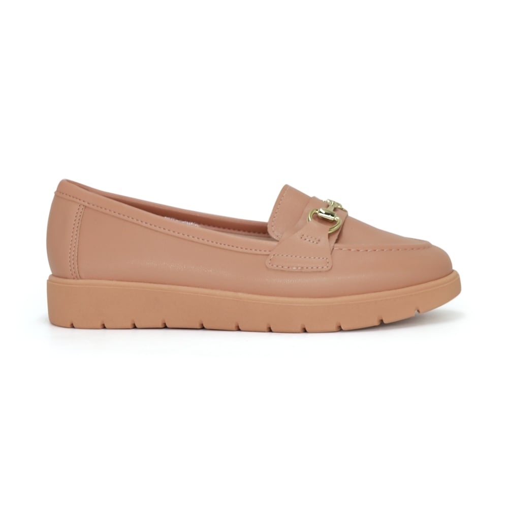 MOCASINES MUJER MOLECA NUDE 245803-101 BR - 2