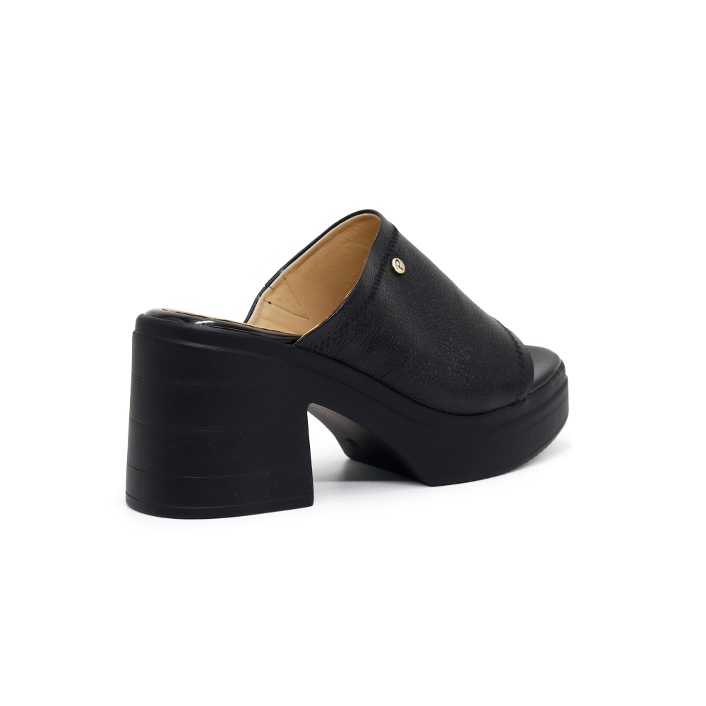 SANDALIAS CASUALES MUJER PAR&SS CUERO NEGRO KA23-0804 - 3