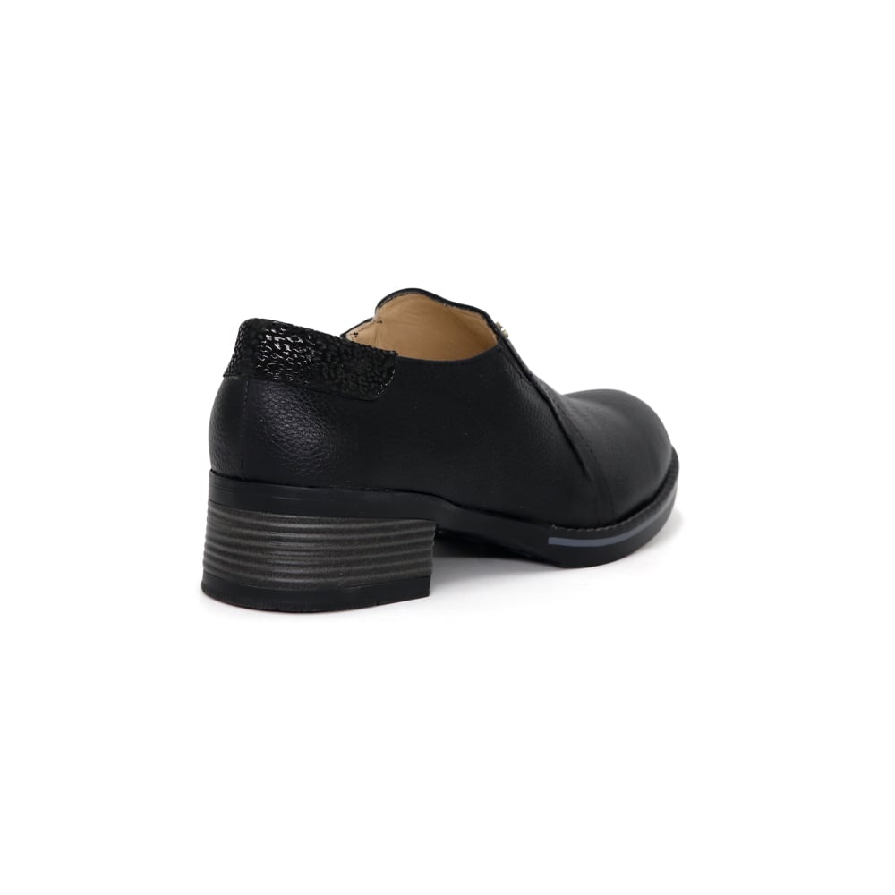 ZAPATOS CASUALES MUJER PAR&SS CUERO NEGRO KA24Q4-MIYAZ - 3