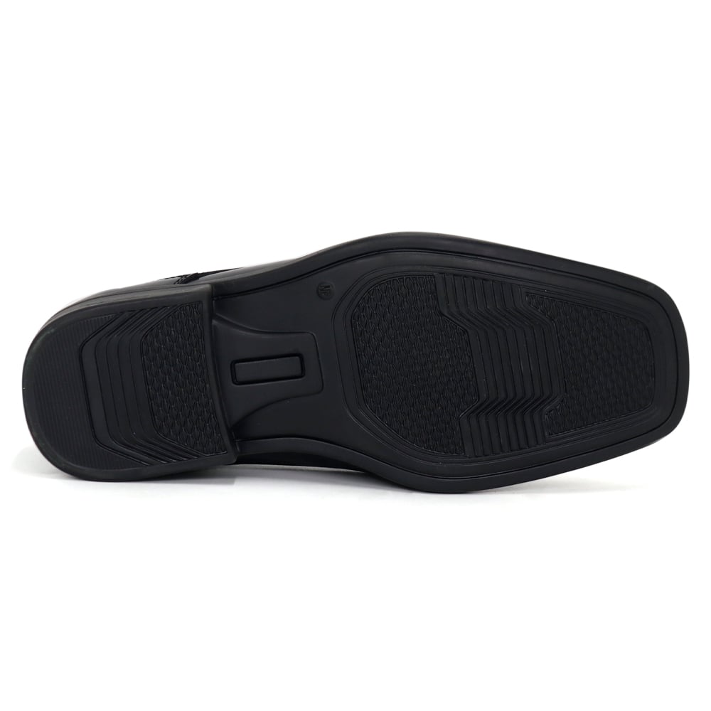 ZAPATOS ESCOLARES NIÑO CONTERS CUERO NEGRO 25Q1.PL-03. - 4