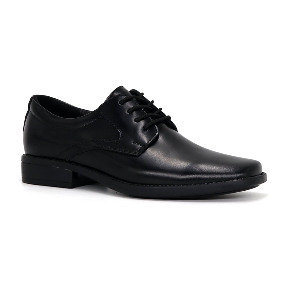 ZAPATOS ESCOLARES NIÑO CONTERS CUERO NEGRO 25Q1.PL-05. - 1
