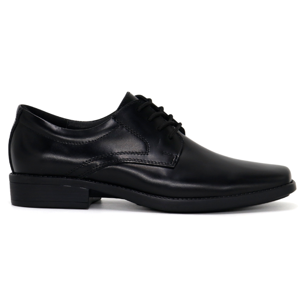 ZAPATOS ESCOLARES NIÑO CONTERS CUERO NEGRO 25Q1.PL-05. - 2