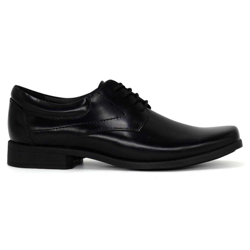 ZAPATOS ESCOLARES HOMBRE CONTERS CUERO NEGRO 25Q1.DE-05. - 2