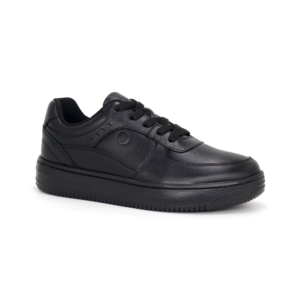 ZAPATILLAS UNISEX PAR&SS NEGRO ESCOLARES JA25Q1-CG859 CUERO - 1
