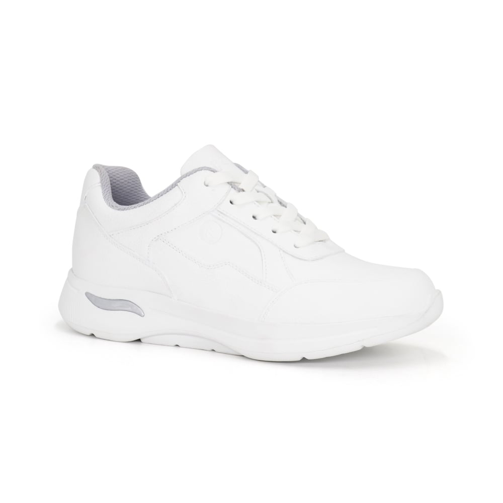 ZAPATILLAS HOMBRE KAIDA BLANCO ESCOLARES JA25Q1-CG862 CUERO - 1