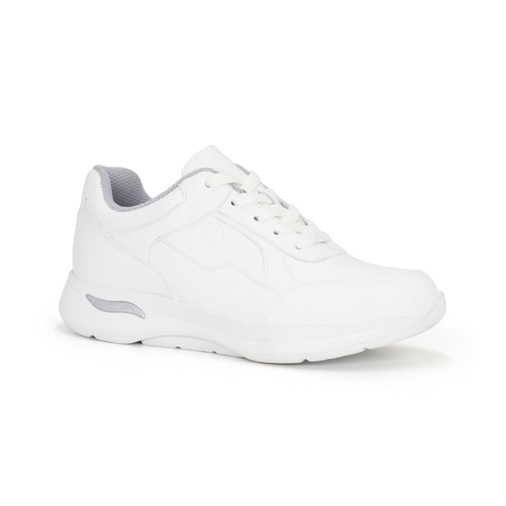 ZAPATILLAS HOMBRE KAIDA BLANCO ESCOLARES JA25Q1-CG862 CUERO - 1