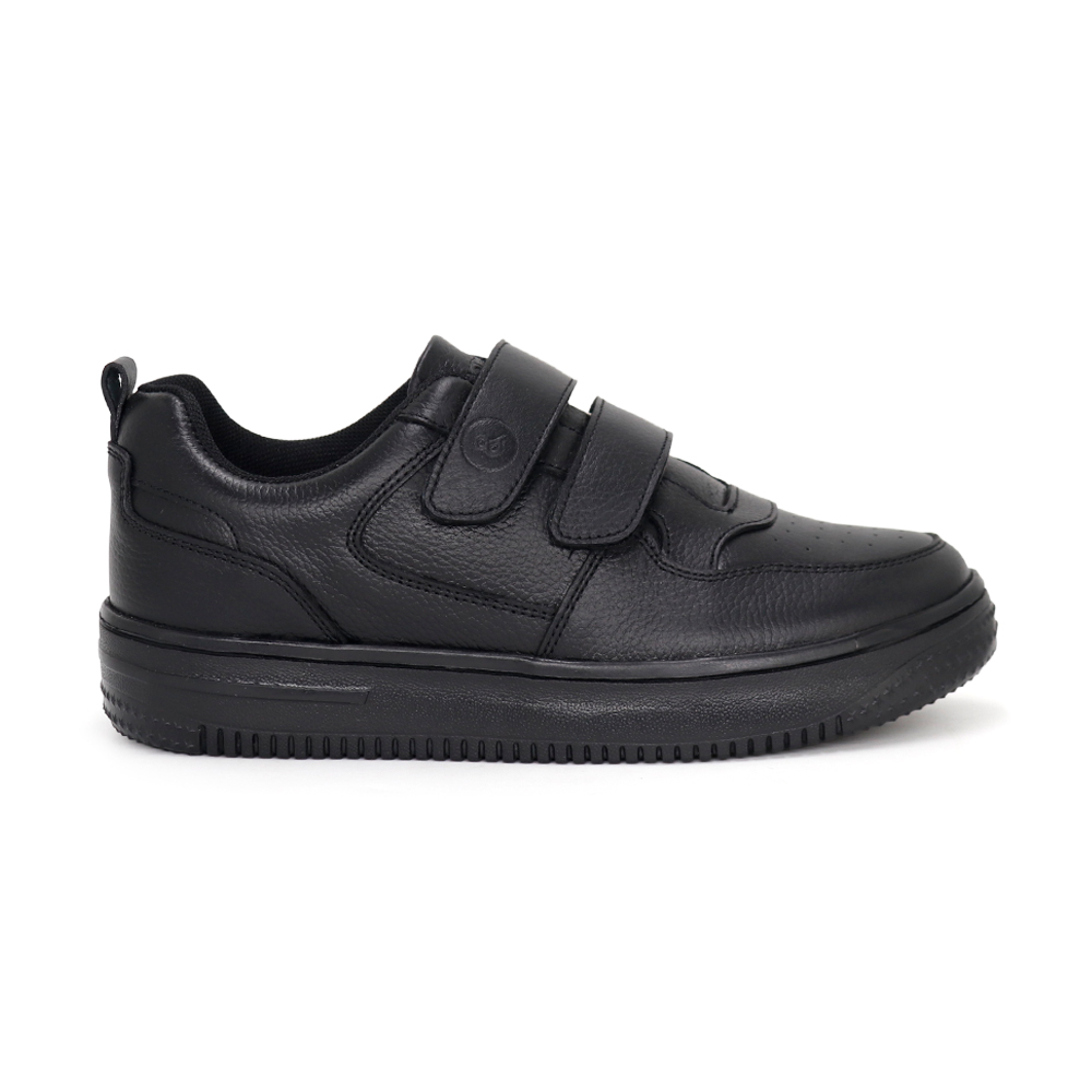 ZAPATILLAS UNISEX PAR&SS NEGRO ESCOLARES JA25Q1-CG869 CUERO - 2