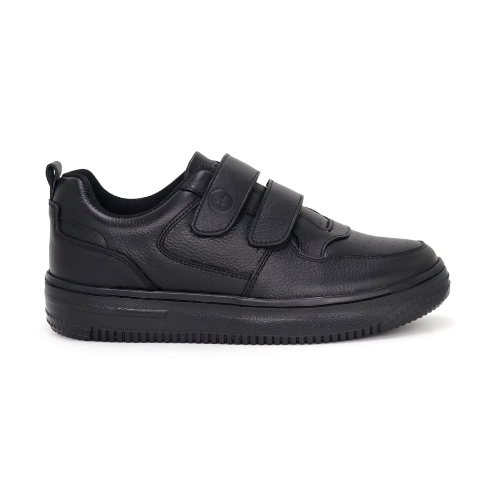 ZAPATILLAS UNISEX PAR&SS NEGRO ESCOLARES JA25Q1-CG869 CUERO - 2