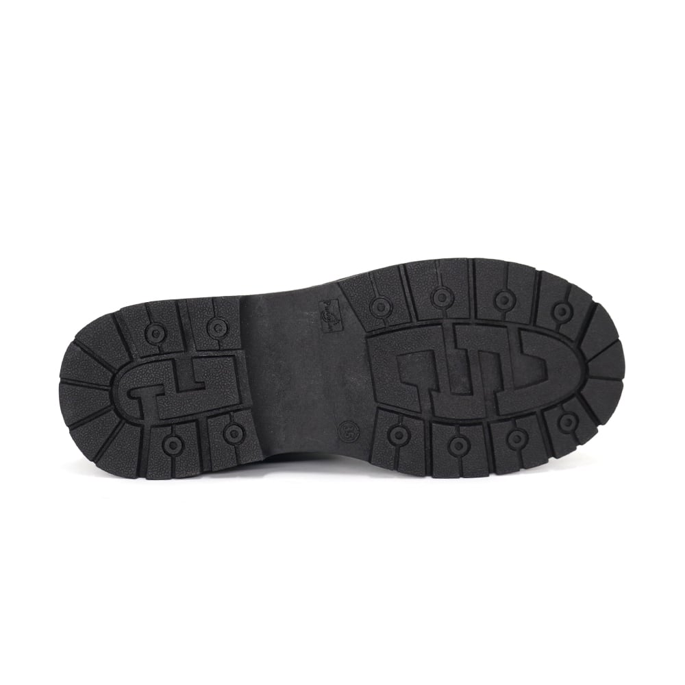 ZAPATOS ESCOLARES NIÑO PAR&SS CUERO NEGRO PARYSS MV25Q1-2090. - 4