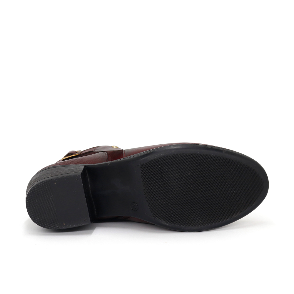 BOTINES DE CUERO MUJER PARYSS JA25Q1-BT202 VINO - 4