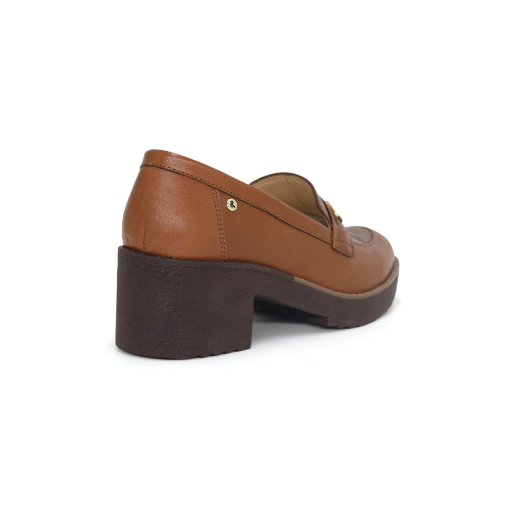 MOCASINES DE CUERO MUJER PARYSS KA25Q1-KM045 TOFFE - 3