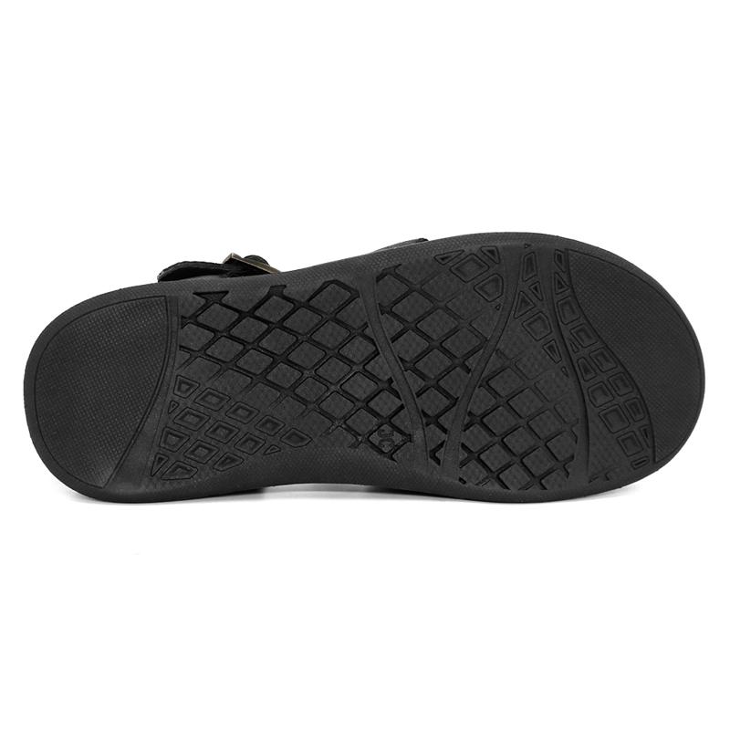 SANDALIAS CASUALES DE CUERO HOMBRE KN25Q3-825. - 3