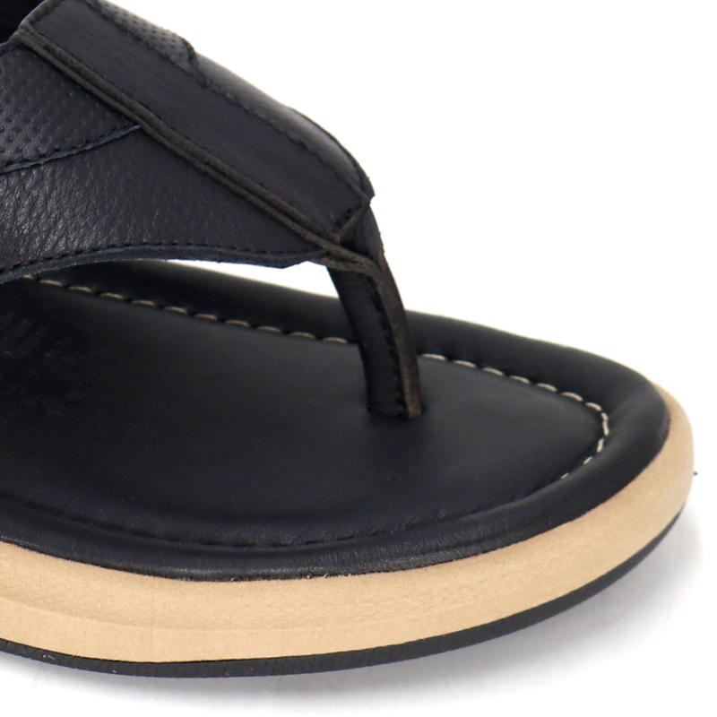 SANDALIAS CASUALES DE CUERO HOMBRE KN25Q3-845. - 4