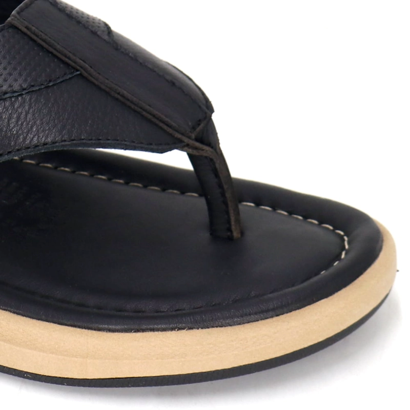 SANDALIAS CASUALES DE CUERO HOMBRE KN25Q3-845. - 4