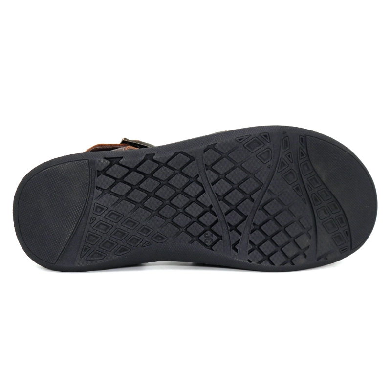 SANDALIAS CASUALES DE CUERO HOMBRE KN25Q3-828. - 3