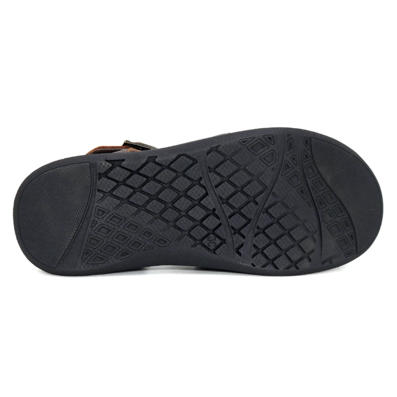 SANDALIAS CASUALES DE CUERO HOMBRE KN25Q3-828. - 3