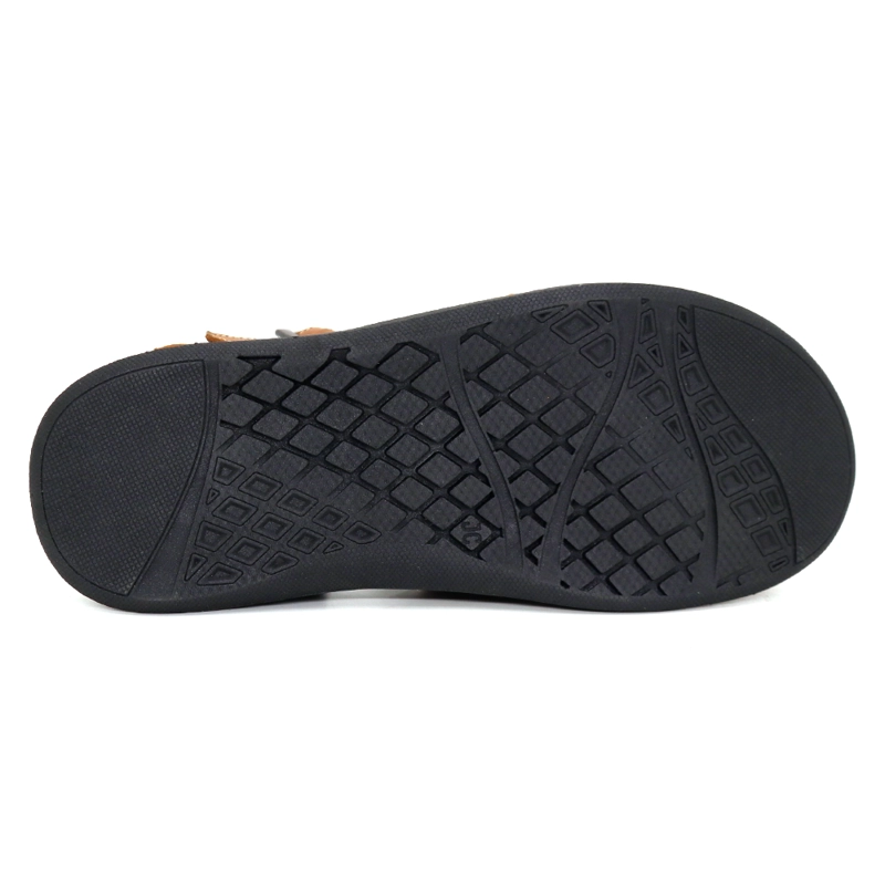 SANDALIAS CASUALES DE CUERO HOMBRE KN25Q3-828. - 3