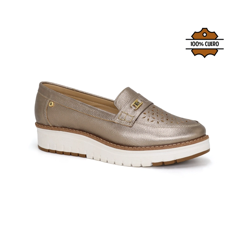 MOCASIN PARA MUJER CUERO KA25Q4-KALIKA - 1