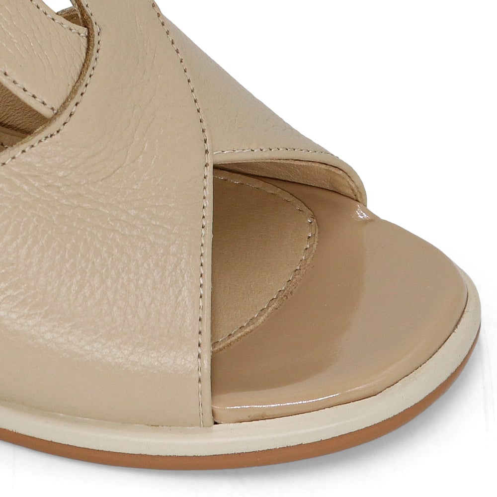 SANDALIAS CASUALES DE CUERO MUJER KA25Q4-LAURA - 4