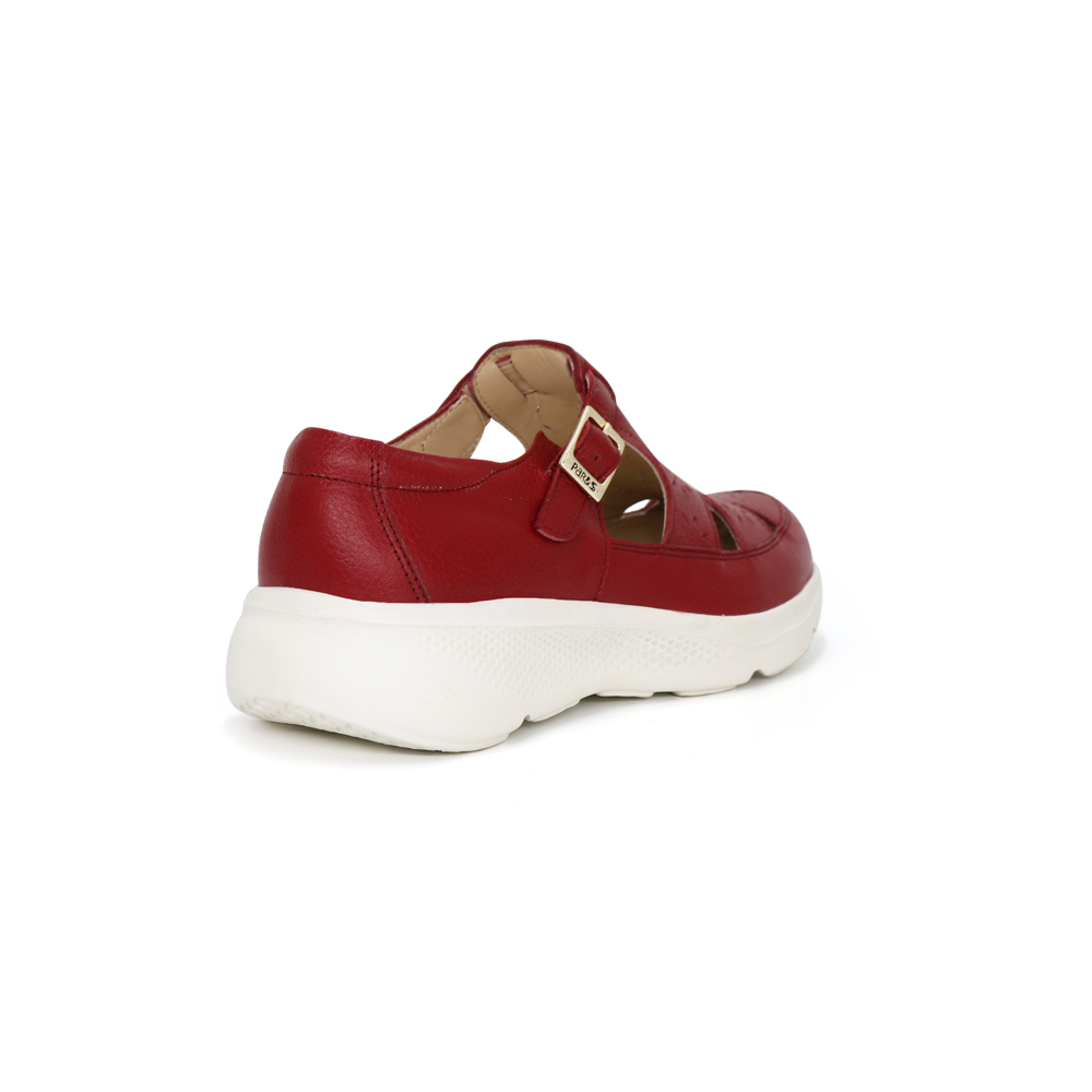 SANDALIAS CASUALES DE CUERO MUJER KA24Q4-F002. - 2