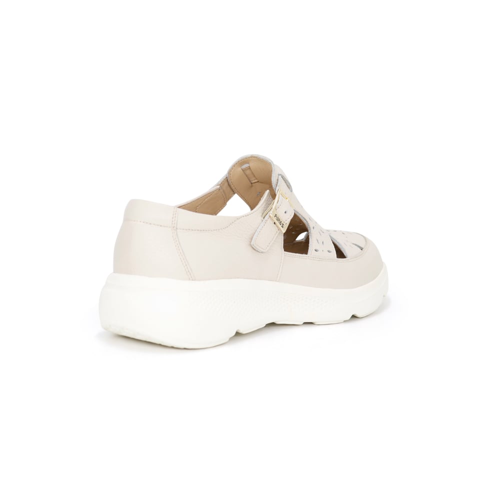 SANDALIAS CASUALES DE CUERO MUJER KA24Q4-F002. - 2